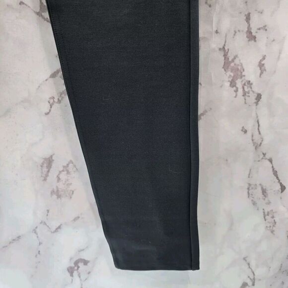 Spanx Leggings Womens Medium Gray Ponte Ankle Pants Crop High Rise Perfect - Picture 4 of 14